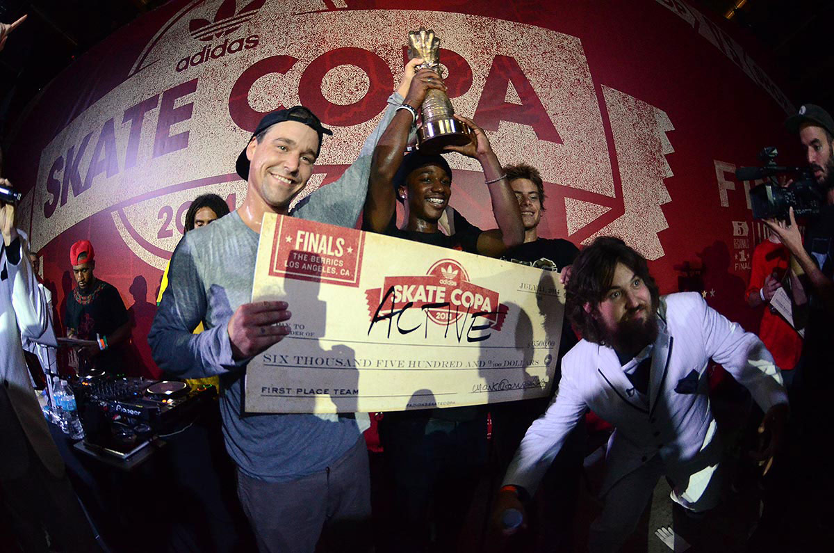 Active Wins adidas Skate Copa 2014 Finals