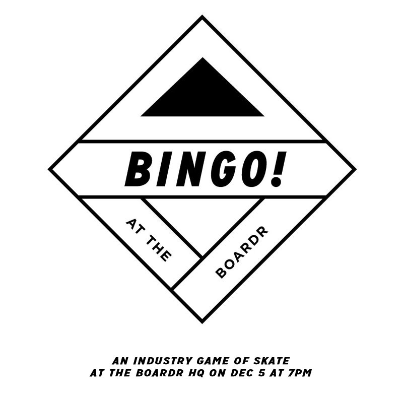 BINGO at The Boardr Game of SKATE