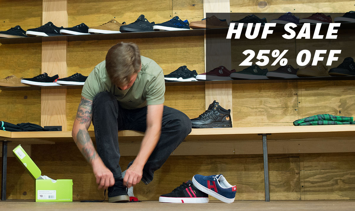 HUF Skateboarding Shoes on Sale