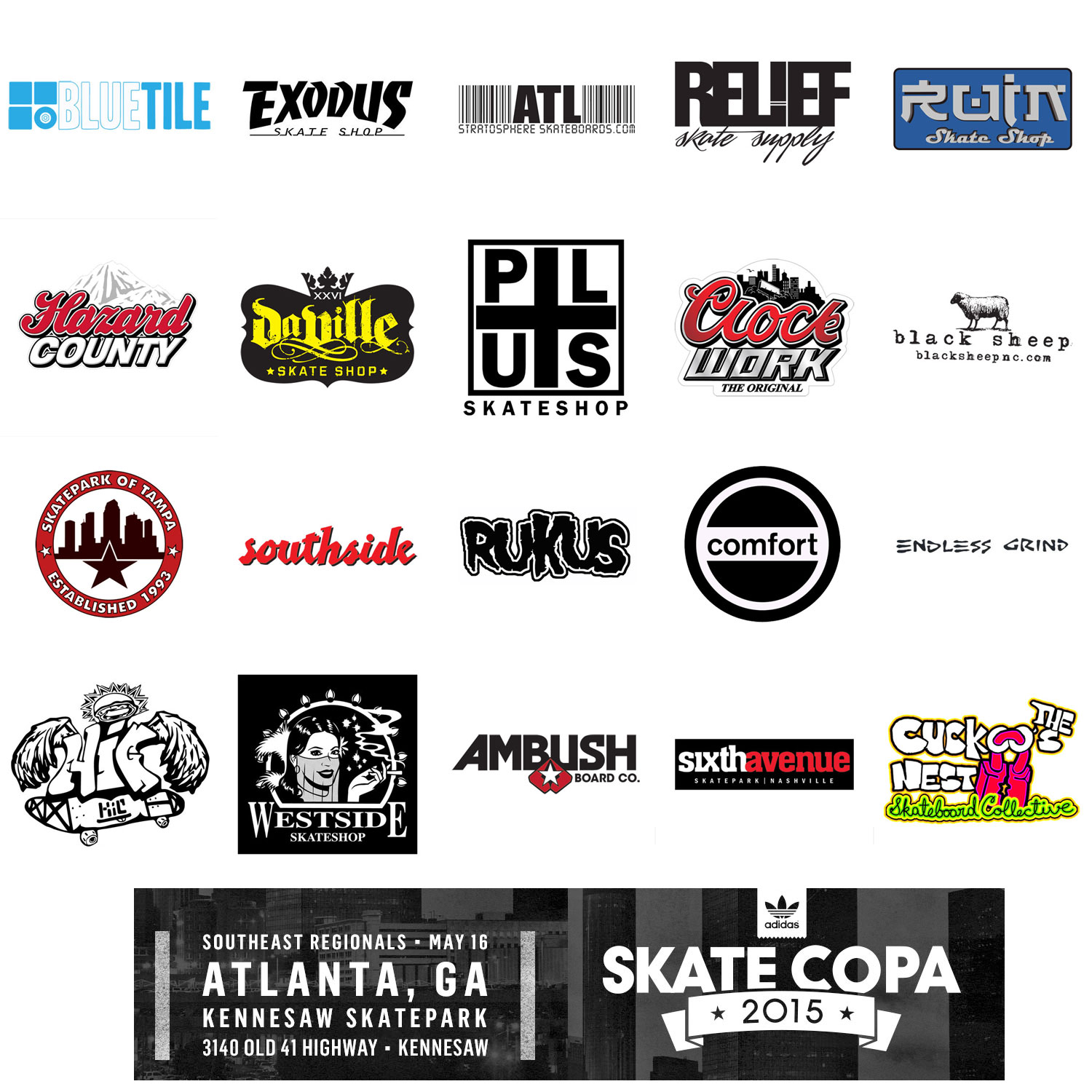 adidas Skate Copa Atlanta 2015 Skateboard Shops