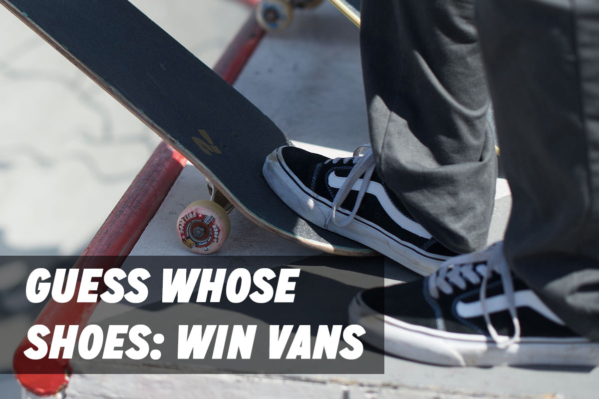 Guess Whose Shoes and Win Free Vans