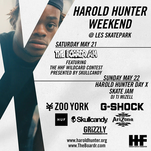 Harold Hunter Day and The Boardr Am NYC