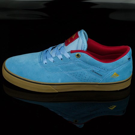 Emerica The Herman G6 Vulc Shoes, Color: Light Blue
