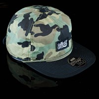 The Official Brand Unstructured Pequenos Strap Back Hat, Color: Camo